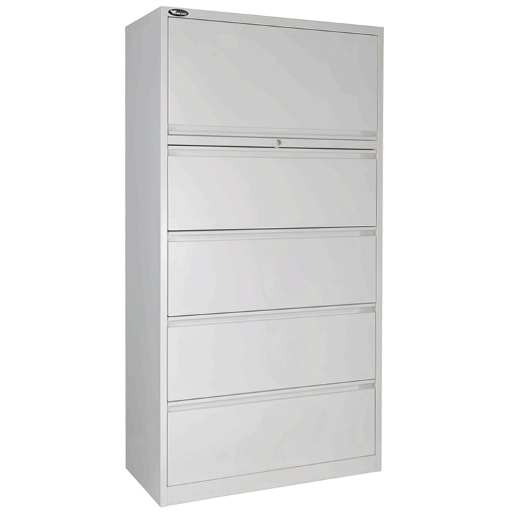 Lateral 5 Drawer File with Storage | TM